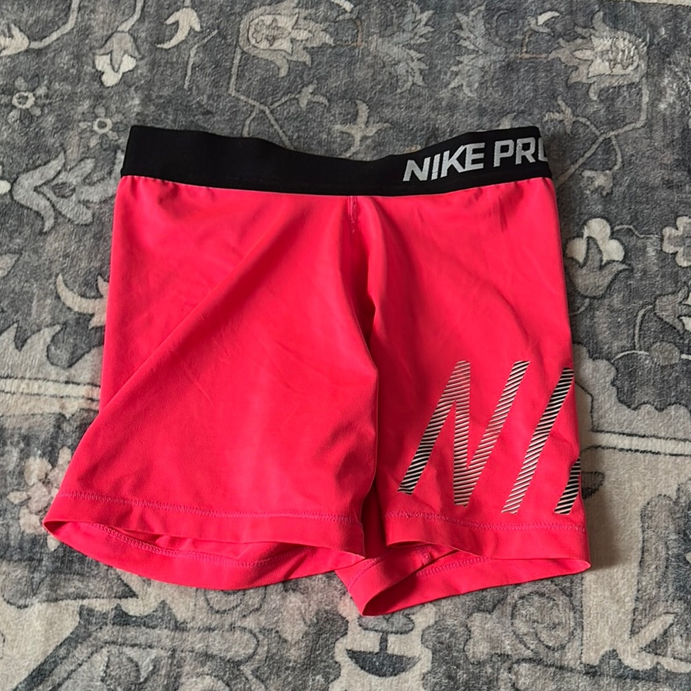 Nike Pro Women's Pink Shorts